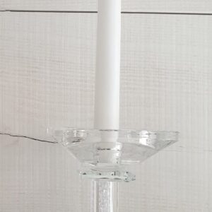 Bougeoir transparent