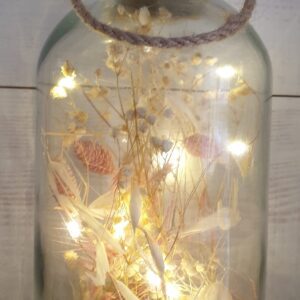 Grande bouteille lumineuse