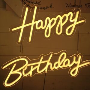 Néon Happy Birthday