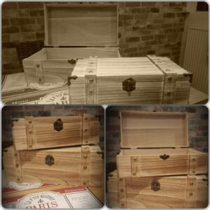 Caisses en bois (duo)