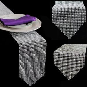 Chemin de table en strass