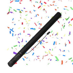 Canon à confettis électrique 80 cm (multicouleur)