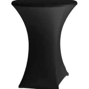 Housse en lycra pour table mange debout