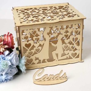 Urne en bois clair