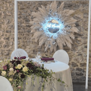 Arche avec pampas (soleil)