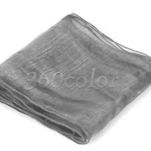 Chemin de table en organza gris