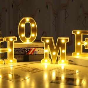 Lettre lumineuse