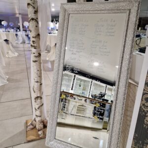 Miroir argenté