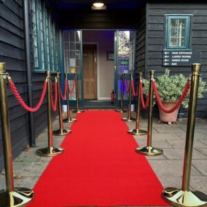 Tapis rouge (1m de largeur)