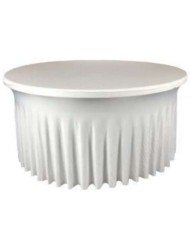 Nappe en lycra juponnée 1,50 m