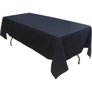 Nappe rectangulaire noire