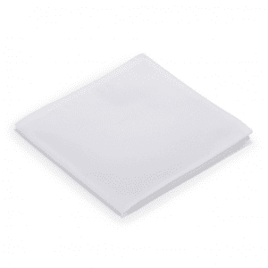 Serviettes en polyester blanche