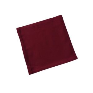 Serviettes en polyester bordeaux