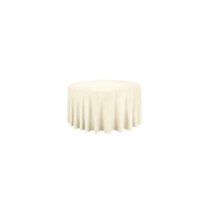 Nappe ronde ivoire 2,80 m