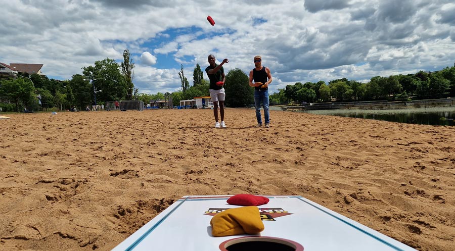 Jeux de Cornhole en bois – Image 3