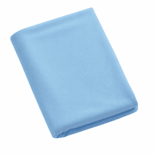 Voilage en mousseline bleu clair 10 m